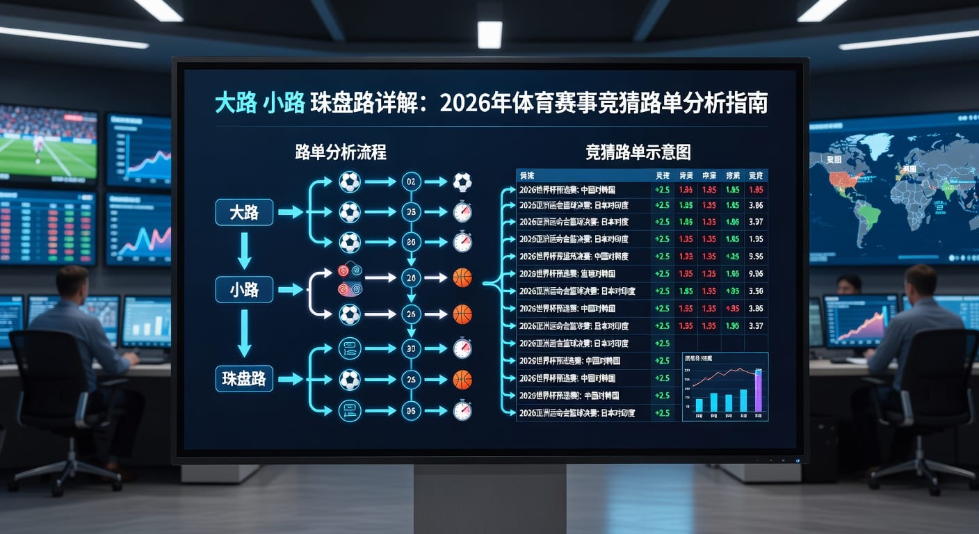 大路小路珠盘路详解：百家乐路子图怎么看
