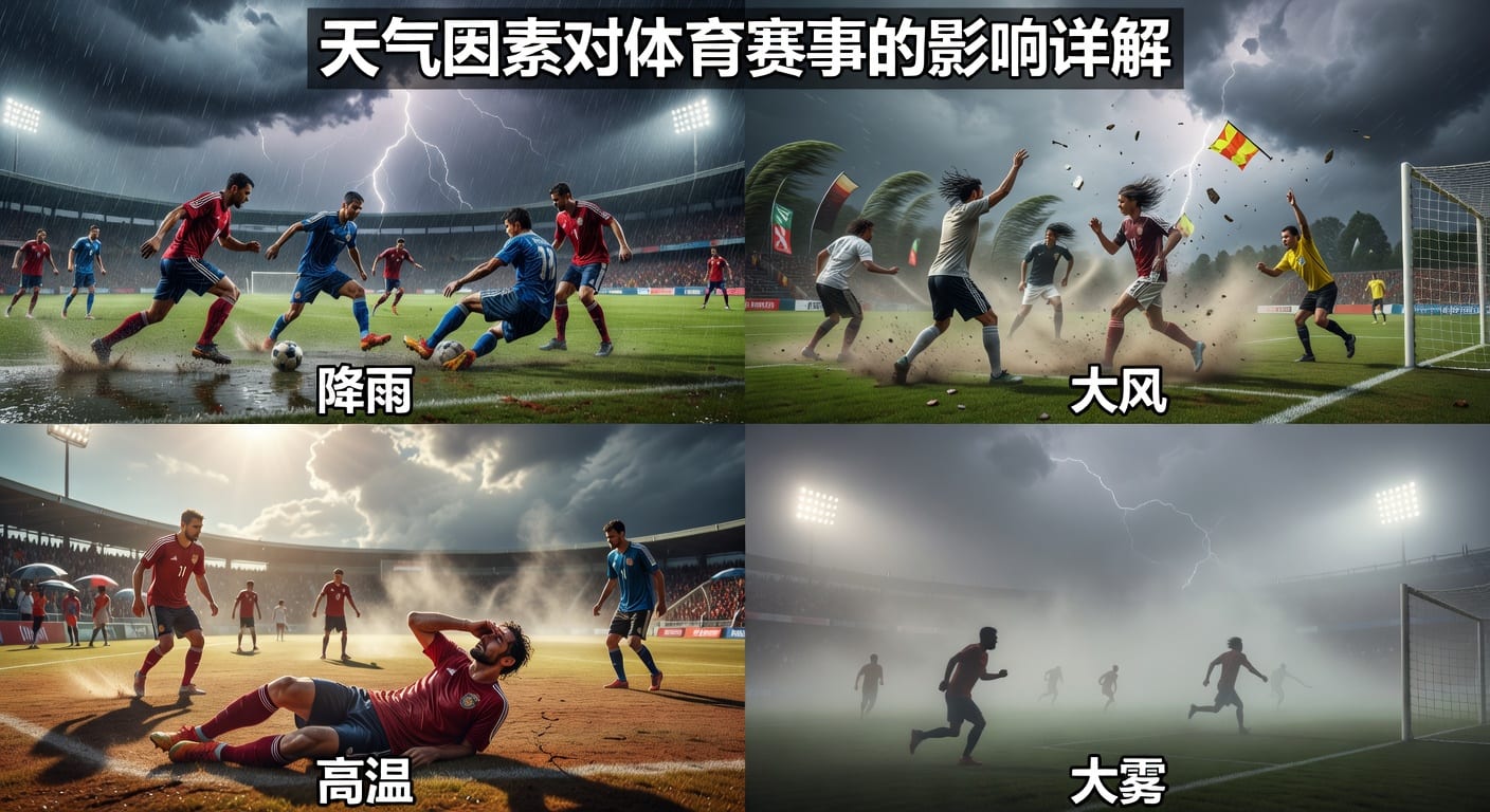 天气因素对体育博彩的影响与投注策略
