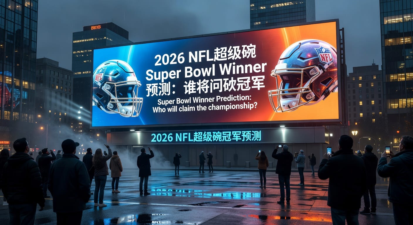 2026 Super Bowl Winner预测：NFL超级碗冠军热门球队