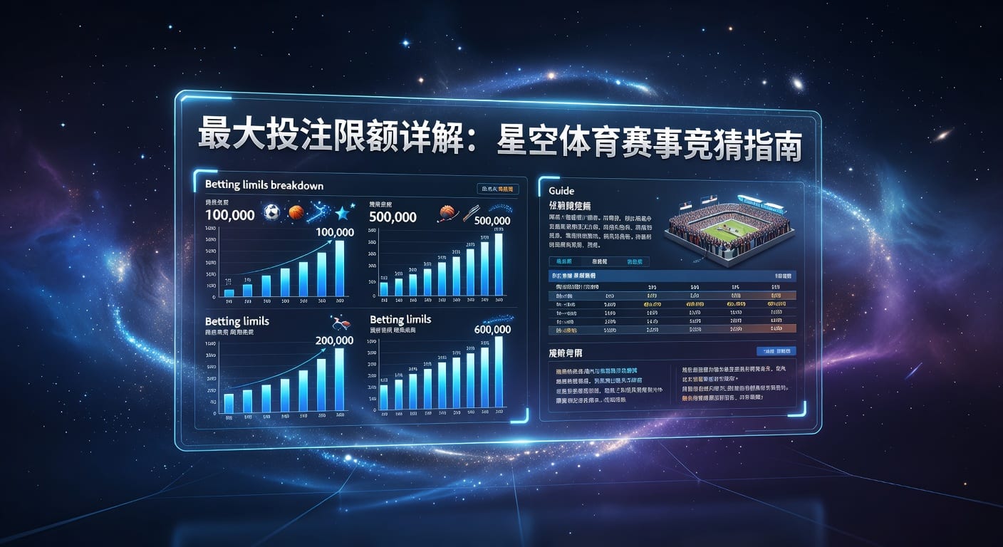 最大投注限额详解：体育博彩玩家必知规则