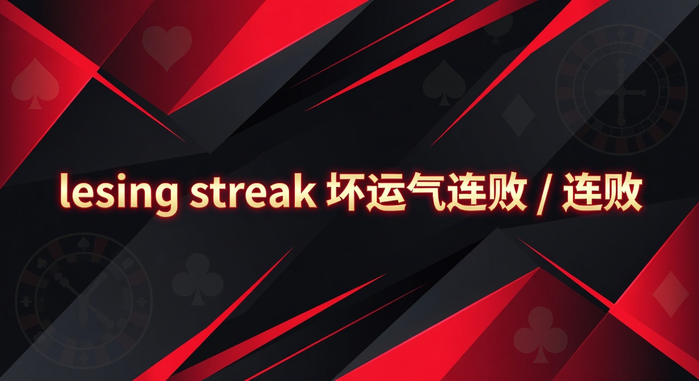 连败坏运气：体育赛事博彩应对策略