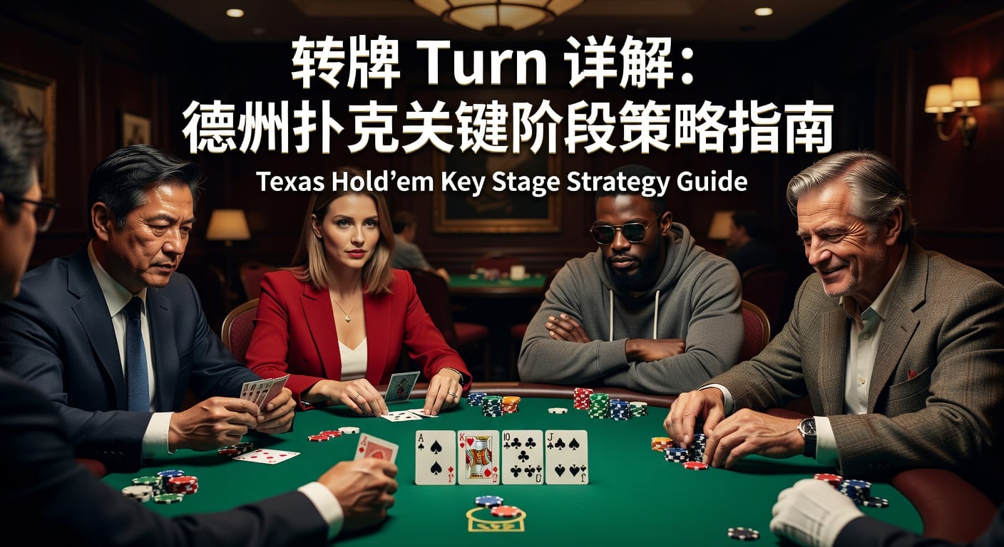转牌 Turn 策略：德州扑克转牌圈技巧与赔率