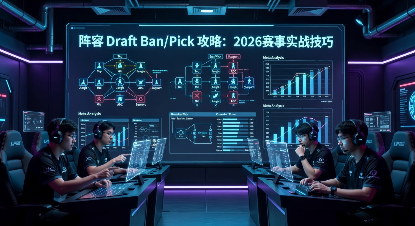 阵容 Draft Ban/Pick 攻略2026：电竞博彩必备技巧