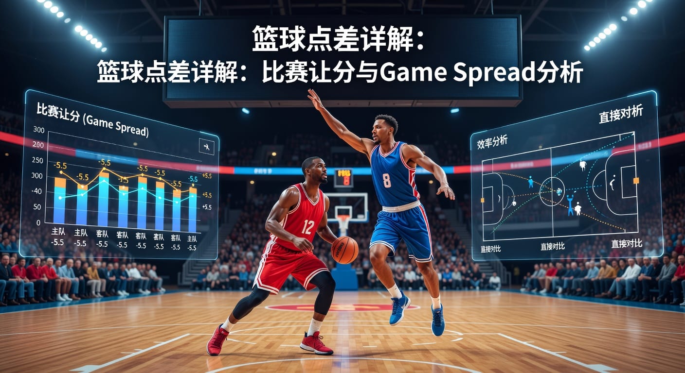 篮球点差比赛让分详解：Game Spread投注指南