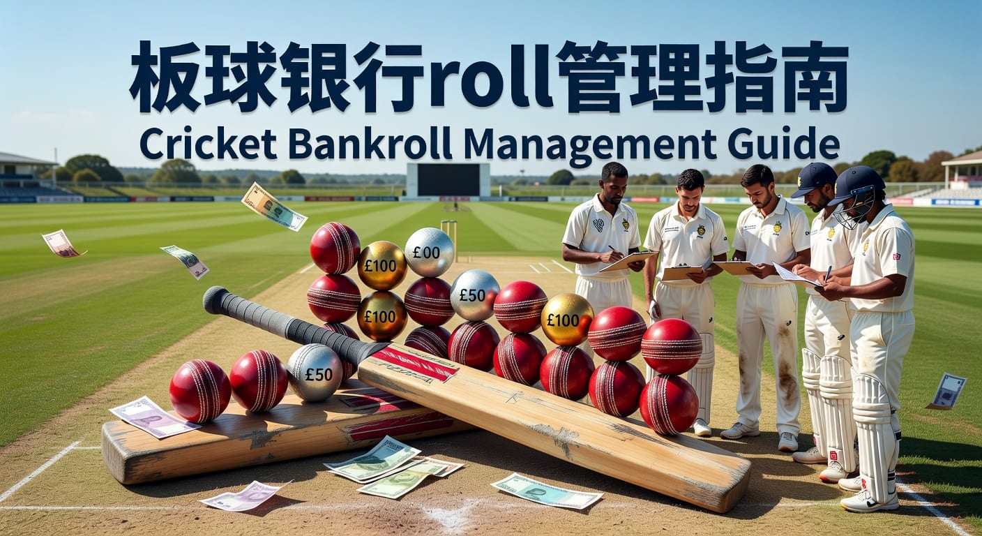 板球Bankroll管理：Cricket博彩资金指南