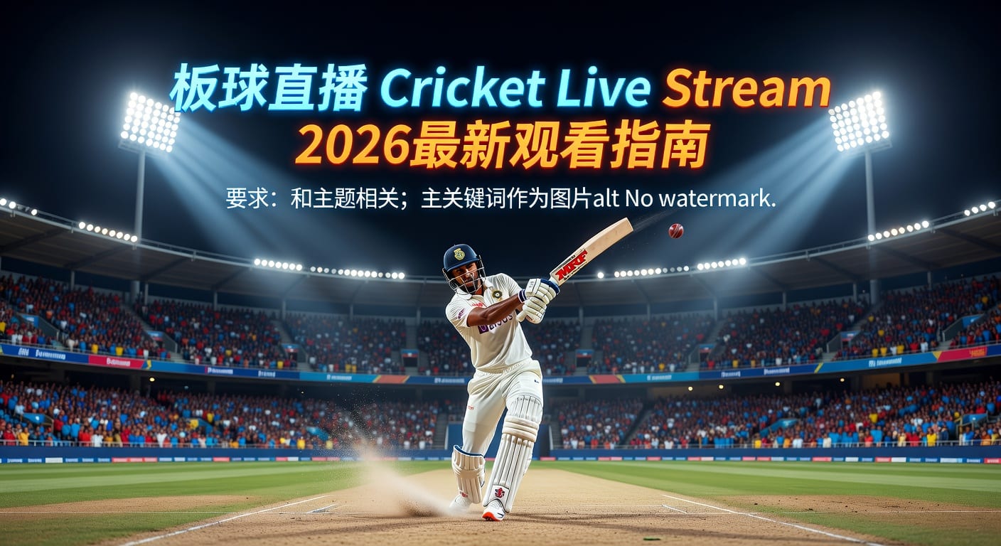 板球直播 Cricket Live Stream 2026免费观看指南