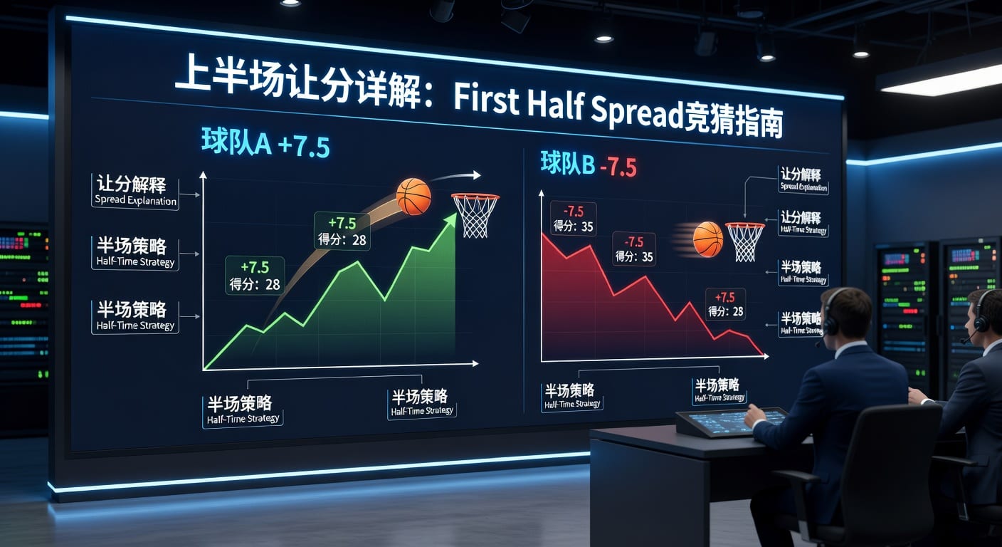上半场让分 first half spread投注攻略与分析